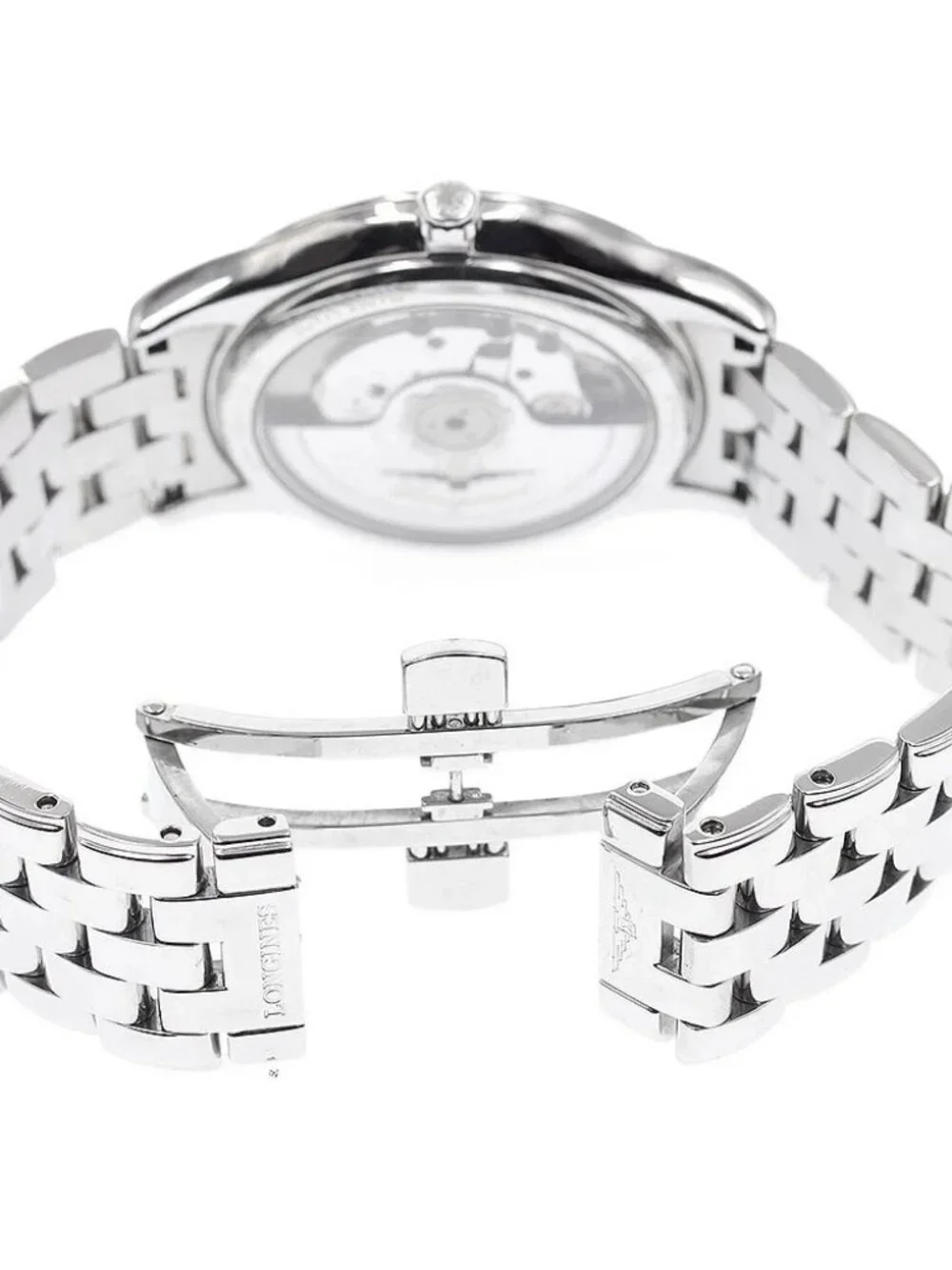 LONGINES Flagship L4.774.4 Date 12P diamond Automatic Men's Watch_970831